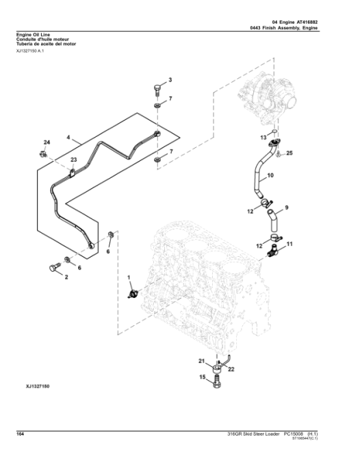 John Deere 316GR Skid Steers (SN 1T0316G _  J288093-) Parts Catalog Manual - PC15008 - Image 4