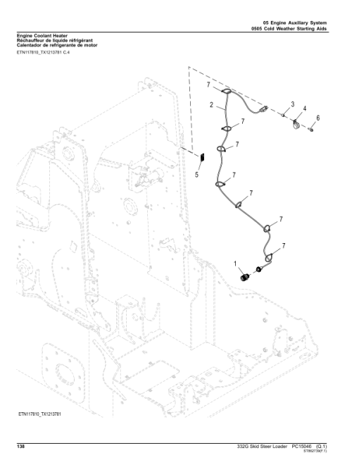 John Deere 332G Skid Steers (SN 1T0332G_ F300253-387880) Parts Catalog Manual - PC15046 - Image 2