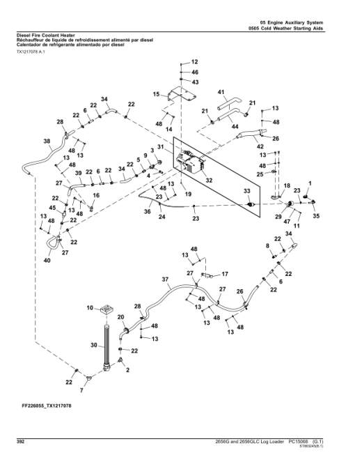 John Deere 2656G, 2656GLC Log Loaders (SN 1FF2656G__F266001-) Parts Catalog Manual - PC15068 - Image 3