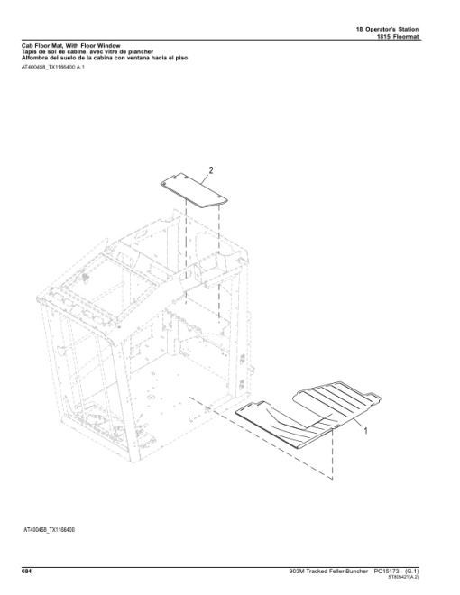 John Deere 903M Tracked Feller Bunchers (SN F317982- & L317982-) Parts Catalog Manual - PC15173 - Image 4