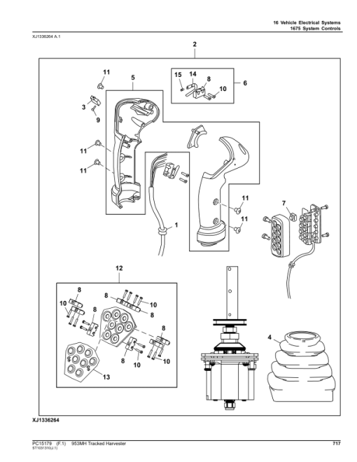 John Deere 953MH Tracked Harvesters (SN F317982 - & L317982-) Parts Catalog Manual - PC15179 - Image 3