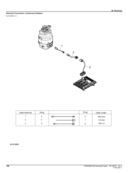 John Deere HTH622B Series III Harvesting Heads (SN WA622BX003000) Parts Catalog Manual - PC15315 - Image 4