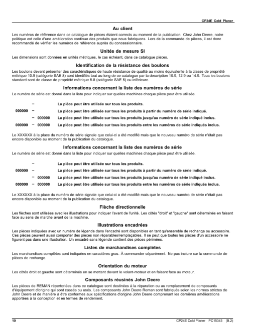 John Deere CP24E Cold Planers (SN 1T0CP24EJ_L0000001) Parts Catalog Manual - PC15343 - Image 4