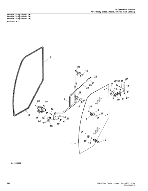 John Deere 184 G Loaders (SN 1LU184GA_ _B_67465-) Parts Catalog Manual - PC15470 - Image 4