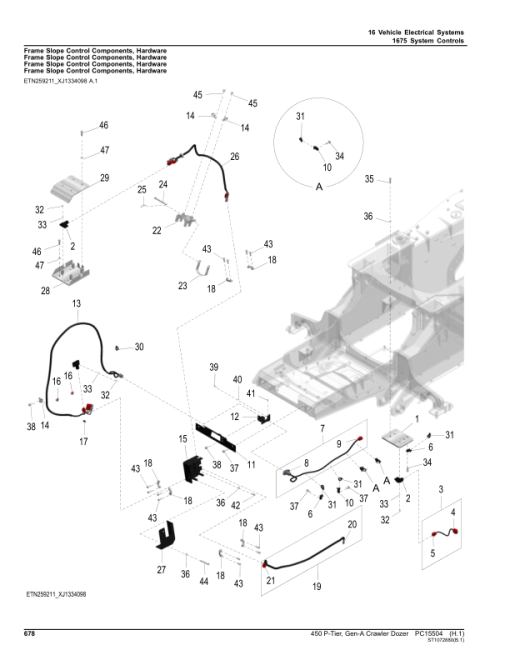 John Deere 450 P Crawler Dozers (SN D_018371 - & M_01837-) Parts Catalog Manual - PC15504 - Image 4