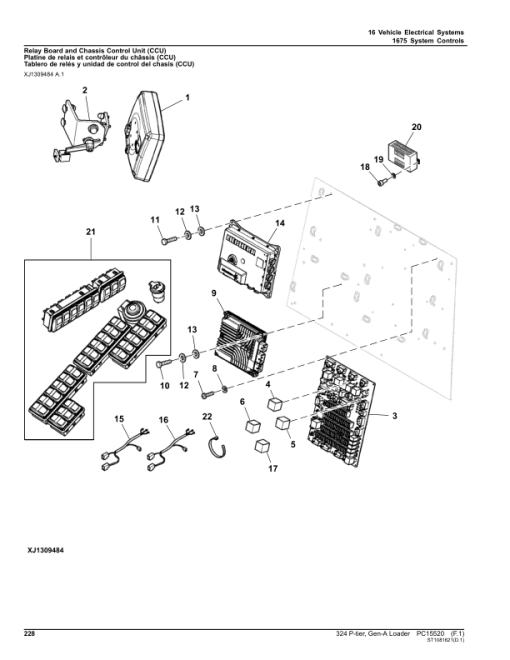 John Deere 324 P Loaders (SN 1LU324PA_ _B_72646-) Parts Catalog Manual - PC15520 - Image 2