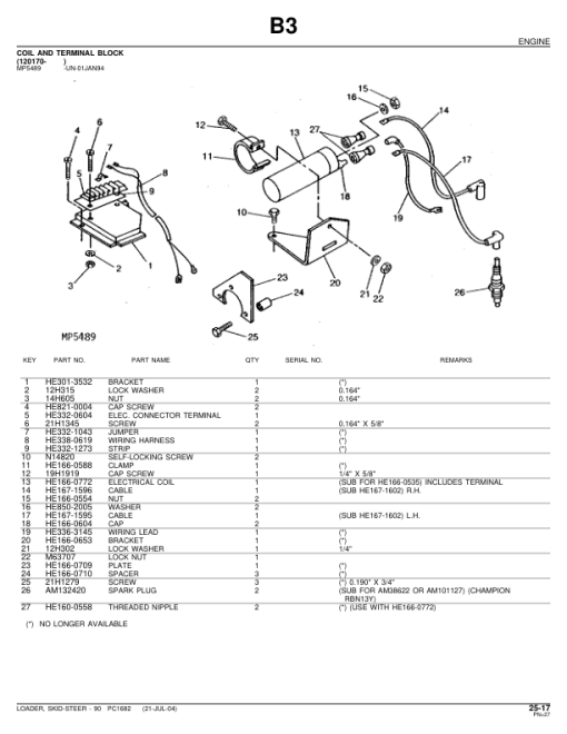 John Deere 90 Skid Steers Parts Catalog Manual - PC1682 - Image 4