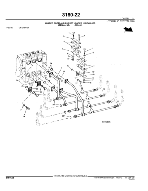 John Deere 755B Crawlers Parts Catalog Manual - PC2042 - Image 4