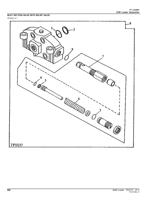 John Deere 644E, 644ER Loaders Parts Catalog Manual - PC2171 - Image 4