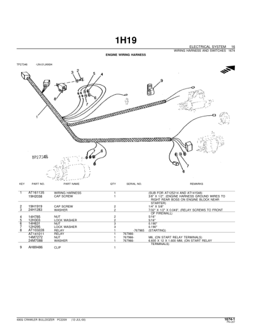 John Deere 400G Crawlers Parts Catalog Manual - PC2209 - Image 2