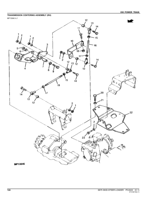 John Deere 8875 Skid Steers Parts Catalog Manual - PC2424 - Image 4