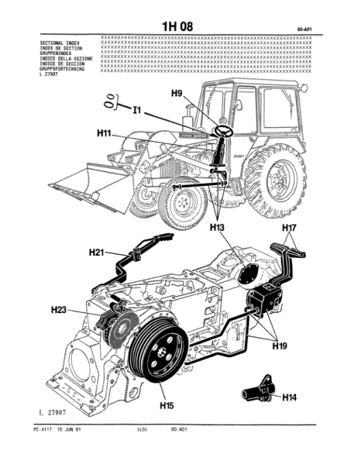 John Deere 400A Backhoes Parts Catalog Manual - PC4117 - Image 4