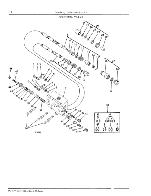 John Deere 91 Attachments (For John Deere 440) Parts Catalog Manual - PC577 - Image 4