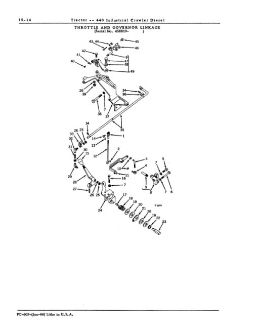 John Deere 440ICD Crawlers Parts Catalog Manual - PC609 - Image 3