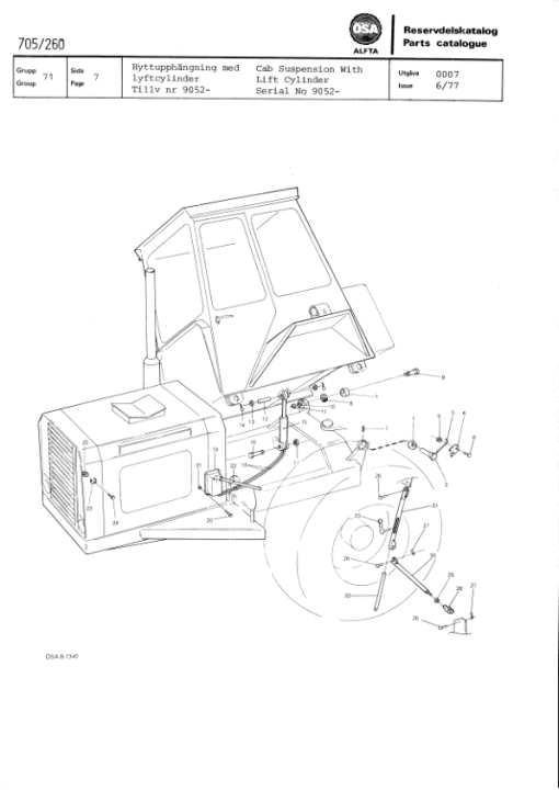 John Deere 705 OSA Wheeled Harvesters Parts Catalog Manual - PC705260 - Image 4