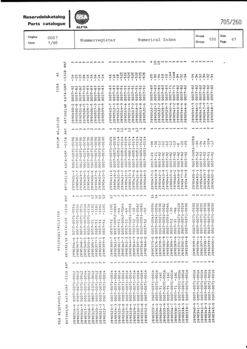 John Deere 705 OSA Wheeled Harvesters Parts Catalog Manual - PC705260 - Image 2