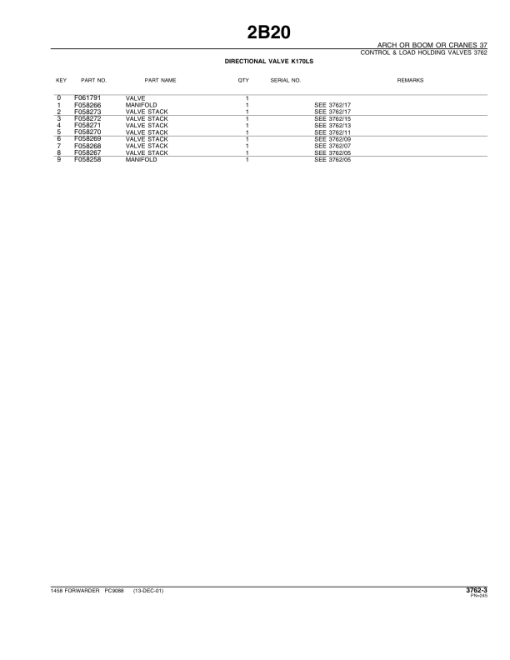 John Deere 1458 Forwarders Parts Catalog Manual - PC9088 - Image 4