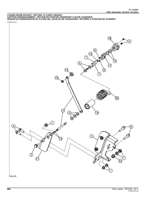 John Deere 724J Loaders Parts Catalog Manual - PC9155 - Image 4