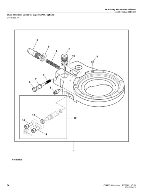 John Deere HTH460 Felling Heads Parts Catalog Manual - PC9265 - Image 2