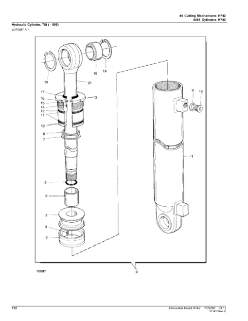 John Deere H742 Harvesting Heads Parts Catalog Manual - PC9266 - Image 3