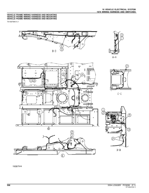 John Deere 3554 Loggers Parts Catalog Manual - PC9298 - Image 2