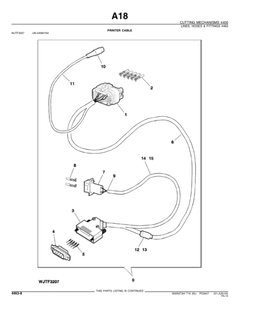 John Deere T10 3G+ Harvesting Heads Parts Catalog Manual - PC9447 - Image 3