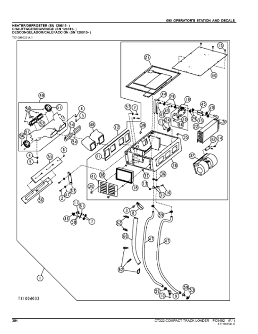 John Deere CT322 Compact Track Loaders Parts Catalog Manual - PC9492 - Image 4