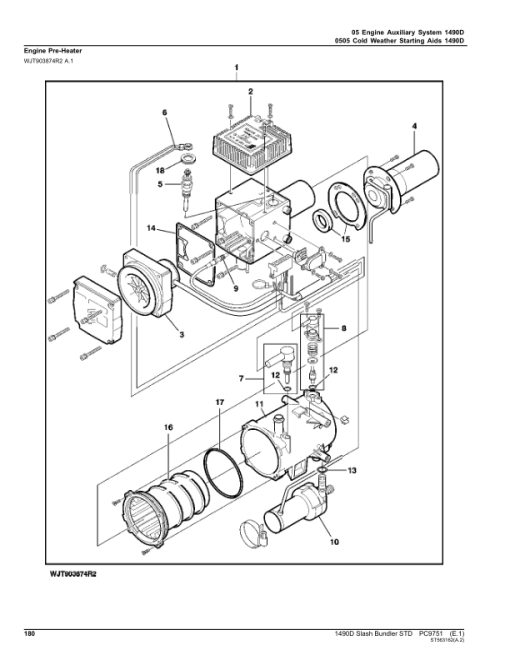 John Deere 1490D T3 Forwarders (SN 002053-) Parts Catalog Manual - PC9751 - Image 4