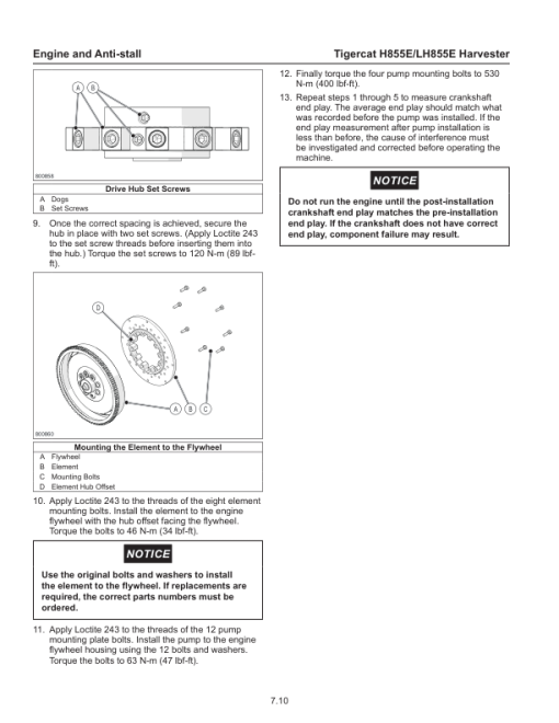 Tigercat H855E, LH855E Harvester Repair Service Manual - Image 5