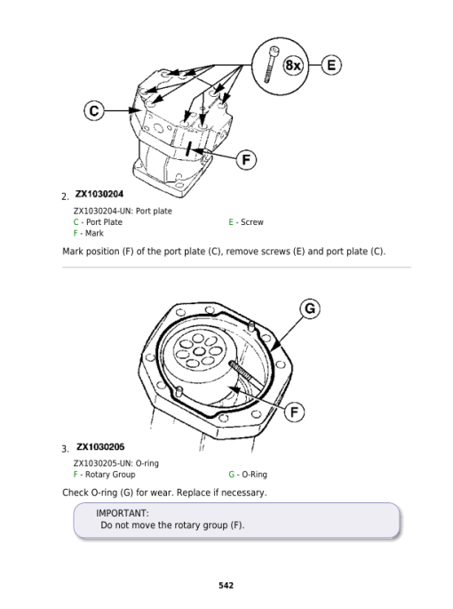 John Deere 8100, 8200, 8300, 8400, 8500, 8600 Self-Propelled Forage Harvesters Repair Manual - Image 5