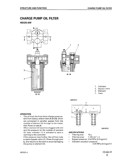 Komatsu HD325-6, HD325-6W, HD405-6, HD465-5, HD605-5, HD785-5 Dump Truck Repair Manual - Image 3