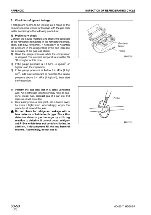 Komatsu HD465-7, HD605-7 Dump Truck Service Repair Manual - Image 6