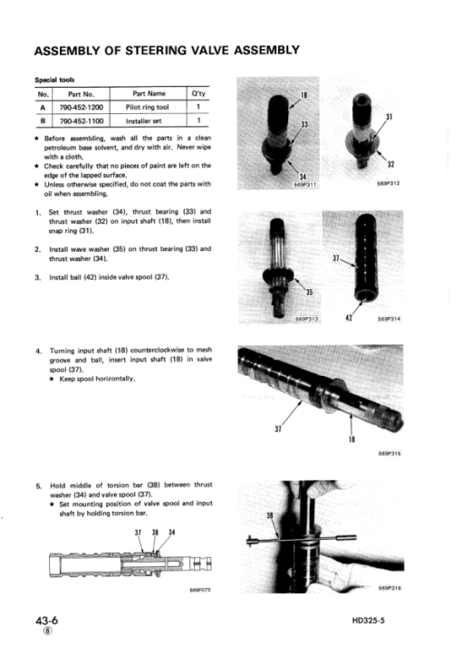 Komatsu HD325-5 Dump Truck Service Repair Manual - Image 3