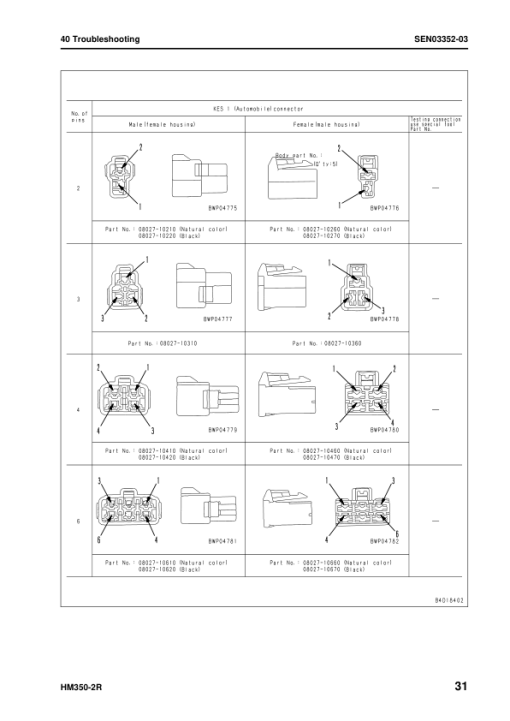 Komatsu HM350-2R Dump Truck Service Repair Manual - Image 3