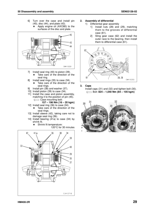 Komatsu HM400-2R Dump Truck Service Repair Manual - Image 4