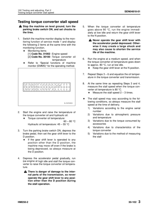 Komatsu HM250-2 Dump Truck Service Repair Manual - Image 3