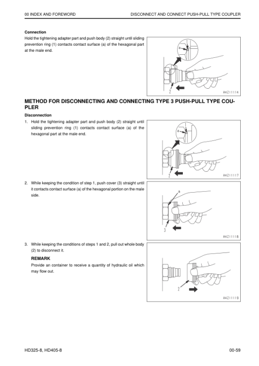 Komatsu HD325-8, HD405-8 Dump Truck Service Repair Manual - Image 6