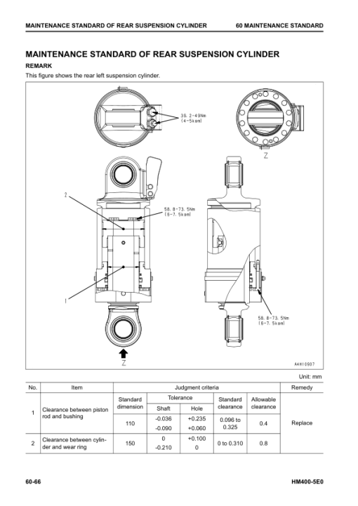 Komatsu HM400-5E0 Dump Truck Service Repair Manual - Image 2