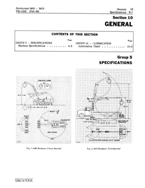 John Deere 3400, 3415 Rotobooms Repair Technical Manual – (TM1008) - Image 2