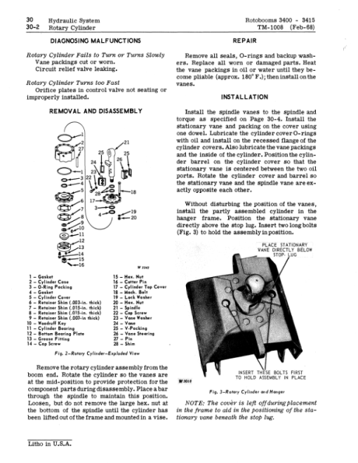 John Deere 3400, 3415 Rotobooms Repair Technical Manual – (TM1008) - Image 4