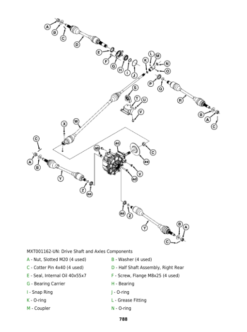 John Deere XUV550, XUV550 S4, XUV560, XUV560 S4 Gator Utility Vehicles Repair Manual - Image 5