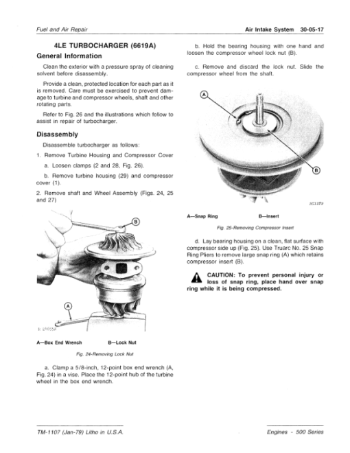 John Deere 6531A, 6531D, 6619A (500 Series) Engine Technical Manual (TM1107) - Image 4