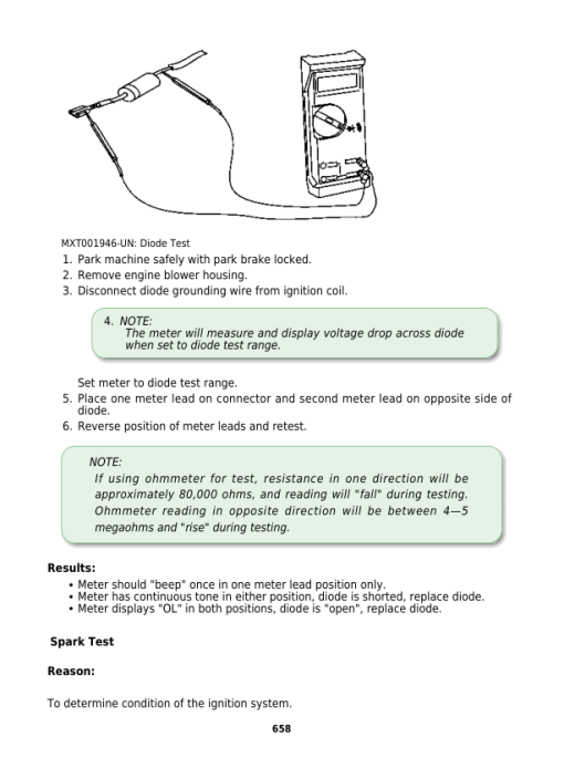 John Deere D100, D105, D110, D120, D125, D130, D140, D150, D155, D160, D170 Lawn Tractor Repair Manual - Image 4