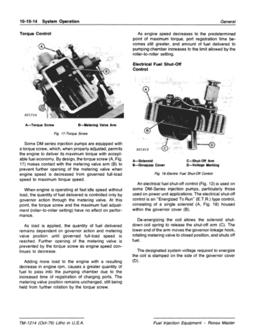 John Deere Roosa Master 9.5mm Injection Nozzles and DM Series Pump Technical Manual - Image 3