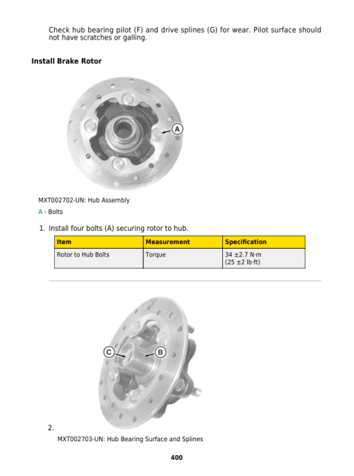 John Deere XUV560E, XUV560E S4 Gator Utility Vehicles Repair Manual (S.N 010001 - 040000) - Image 5