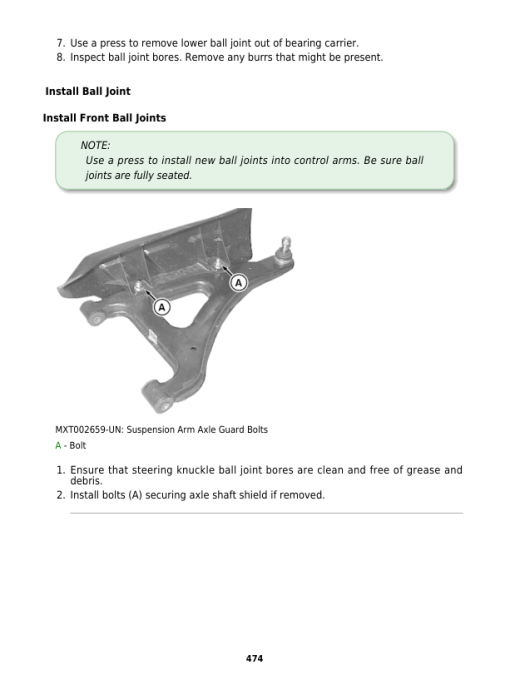 John Deere RSX860E, RSX860M Gator Recreational Vehicles Repair Manual (S.N after 010001-) - Image 6