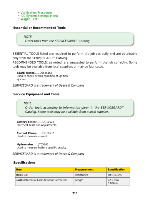 John Deere RSX860E, RSX860M Gator Recreational Vehicles Repair Manual (S.N after 010001-) - Image 3