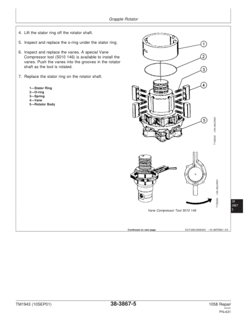 John Deere 1058 Forwarder Repair Technical Manual - (TM1943) - Image 4