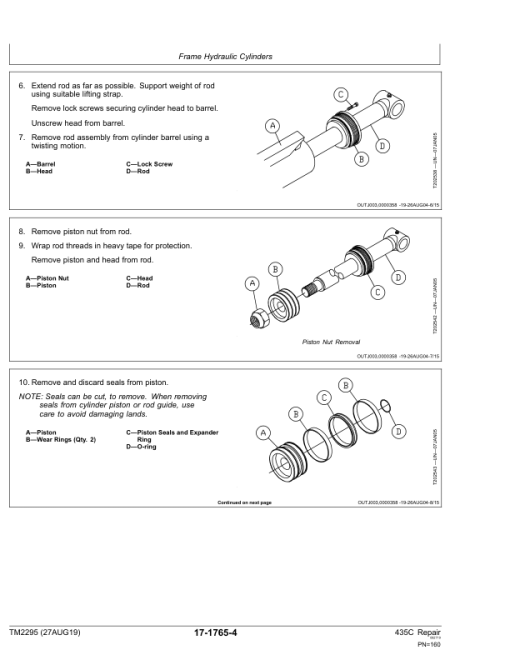 John Deere 435C Log Loader Repair Technical Manual - (TM2295) - Image 3