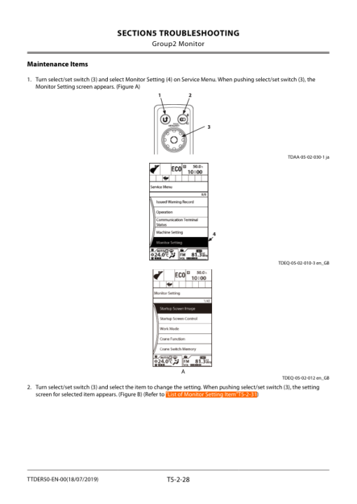 Hitachi ZX85USB-6 Excavator Service Repair Manual - Image 6